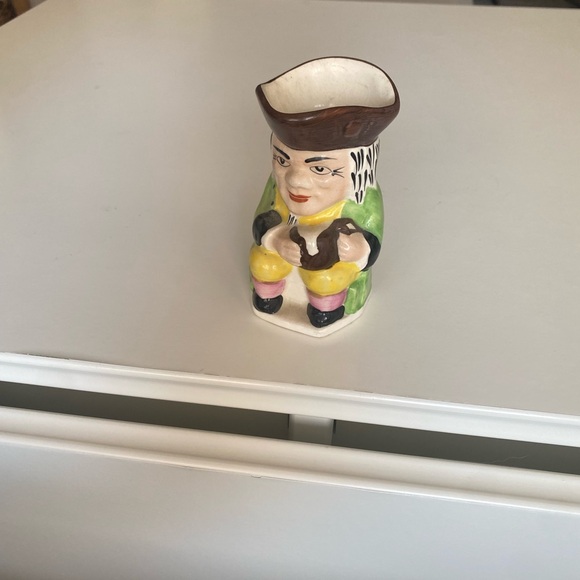 Vintage Keele Street Pottery KSP Seated Toby Mug Jug English Colonial Man - Picture 8 of 11